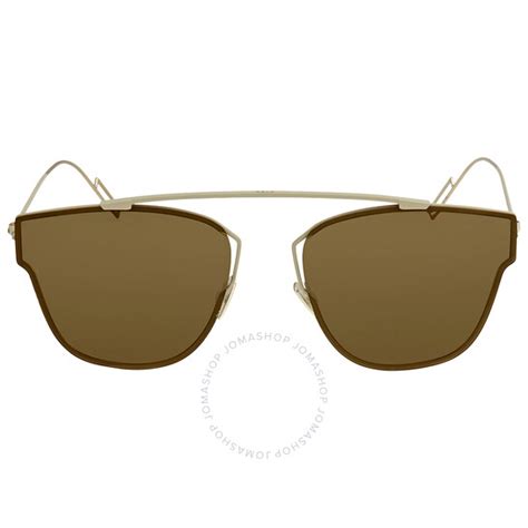 Dior Brown Square Sunglasses CD 0204S TDA/A6 57 